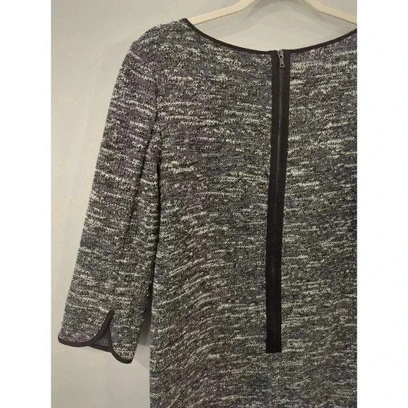 Ann Taylor Dress 3/4‎ Sleeve Medium Zipper Back - Picture 5 of 8